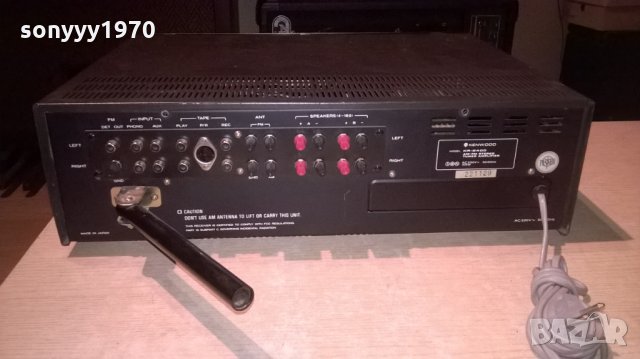 kenwood kr-2400 stereo receiver-made in japan-внос швеция, снимка 17 - Ресийвъри, усилватели, смесителни пултове - 22786108