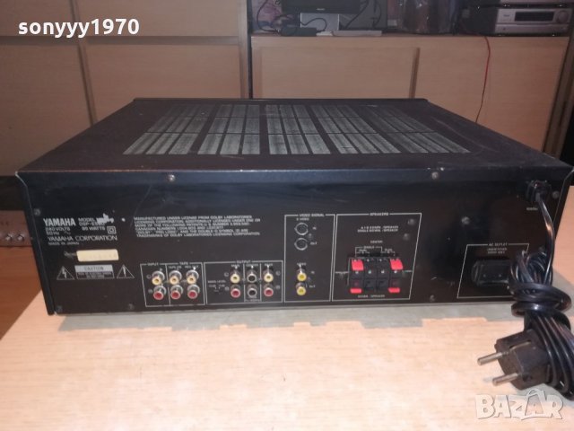 Yamaha Dsp-e580 Digital Sound Processing Amplifier-внос швеицария, снимка 9 - Ресийвъри, усилватели, смесителни пултове - 21648015