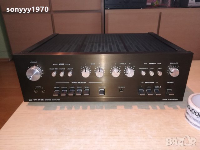 dual stereo amplifier-made in germany-внос швеицария, снимка 9 - Ресийвъри, усилватели, смесителни пултове - 21492258