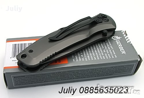 Сгъваем нож Gerber 342 / 342В /, снимка 16 - Ножове - 9383583