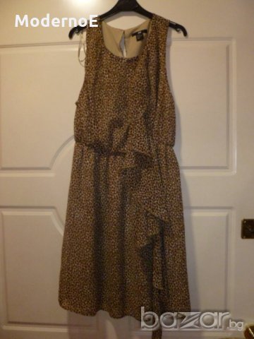 H&M С/М страхотна шифонена рокля - много намалена - Разпродажба, снимка 6 - Рокли - 18955233