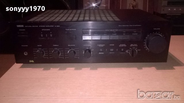 yamaha a-520 stereo amplifier-390w-внос швеицария, снимка 5 - Ресийвъри, усилватели, смесителни пултове - 17421238