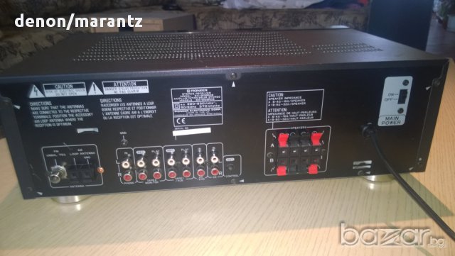 pioneer sx-205rds-stereo receiver-370 watts-rds-made in uk-внос швеицария, снимка 18 - Ресийвъри, усилватели, смесителни пултове - 8255551