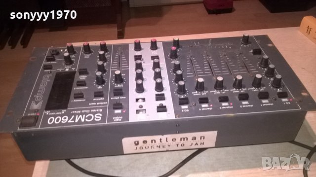 scm7600 stereo club mixer biamp-внос швеицария, снимка 4 - Ресийвъри, усилватели, смесителни пултове - 24033949