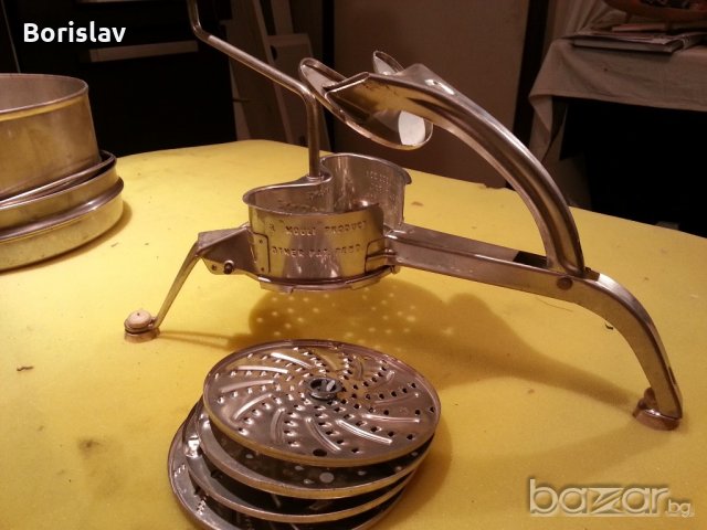 Mouli Julienne - Ретро кухненски прибор от 50-те години , снимка 4 - Антикварни и старинни предмети - 20454266