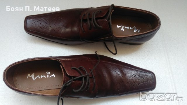 Продавам мъжки официални обувки Mania, снимка 3 - Други - 19372706