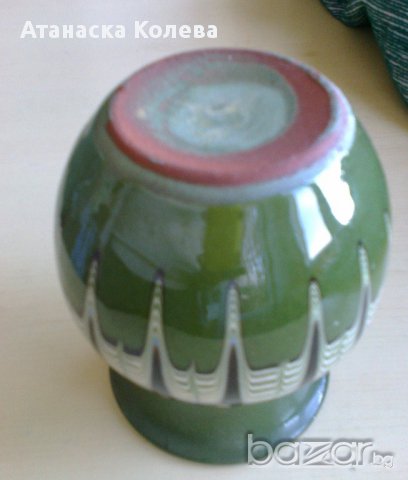 Керамични вази - 2 броя, снимка 4 - Вази - 17567796