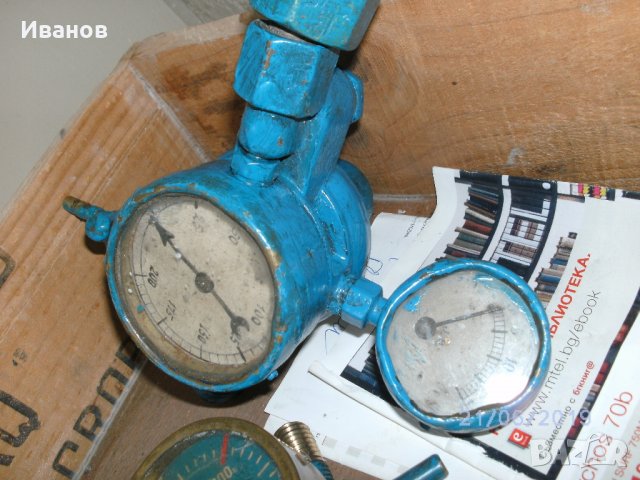 Манометри продавам  за оксиженно заваряване, снимка 7 - Резервни части за машини - 17827417