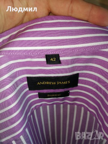 Andrew James риза, Оригинал, Нова!, снимка 2 - Ризи - 24656856