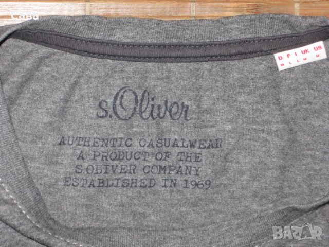 Тениски S.OLIVER   мъжки,Л, снимка 7 - Тениски - 22409587