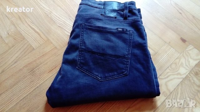  cars jeans оригинал размер 32 цвят тъмно сив мъжки дънки слим, снимка 11 - Дънки - 22293537