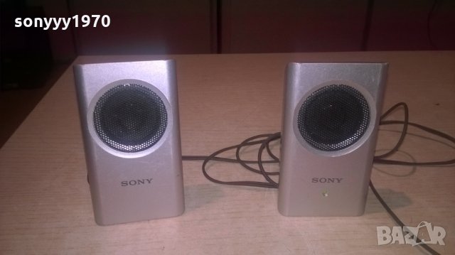 sony жестоки активни колонки-11х6х2см-внос белгия, снимка 3 - Тонколони - 25922307
