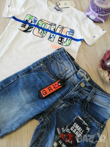 Дънки за момчета , снимка 5 - Детски панталони и дънки - 25311108