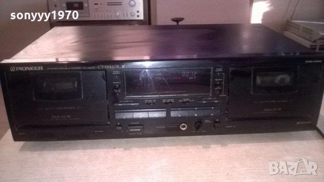 pioneer ct-w420r reverse deck-внос швеицария, снимка 4 - Декове - 24501645
