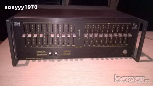 schneider team-6070e hi-fi-made in germany-внос швеицария, снимка 17 - Ресийвъри, усилватели, смесителни пултове - 12712607