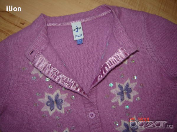 Уникална жилетчица DEBENHAMS-junior, снимка 2 - Детски пуловери и жилетки - 12319608