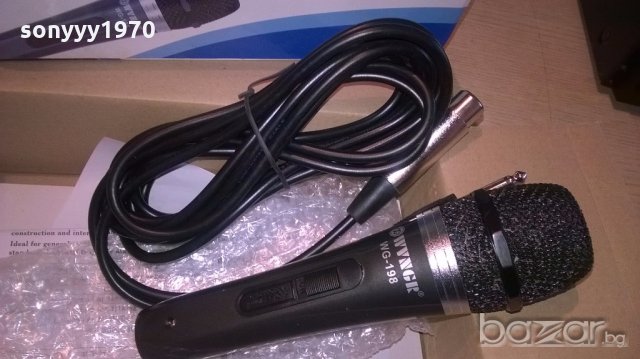 профи микрофон-нов в кутия с кабел и букси, снимка 9 - Микрофони - 18423606
