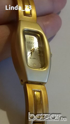 Дамски часовник-"GUCCI"-кварц-оригинал. Закупен от Германия., снимка 15 - Дамски - 21368490