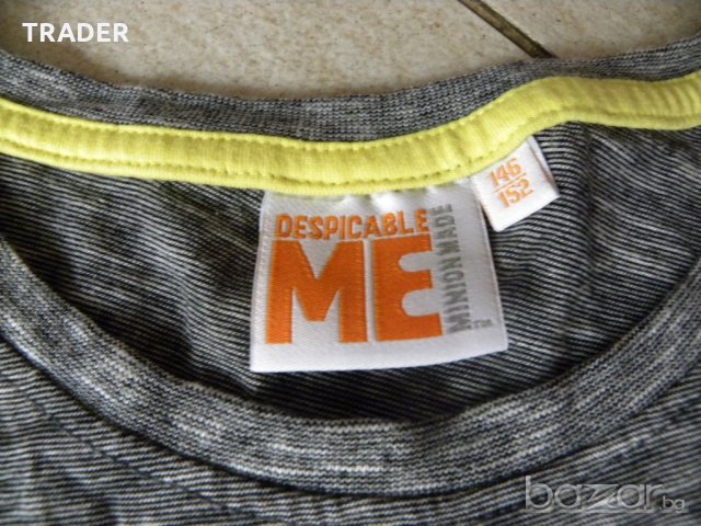 блуза тениска с дълъг ръкав MINION, размер 146-152, снимка 5 - Блузи - 18405742