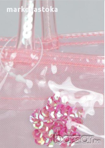 Прозрачна чанта голяма Препоръка с рокля, снимка 7 - Чанти - 14073354