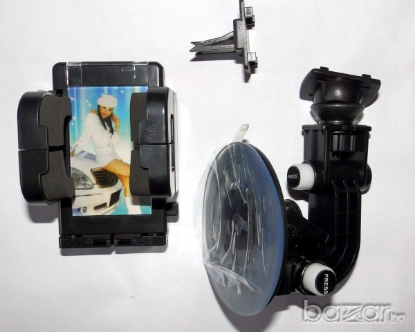 Универсална стойка за кола GPS MP3 MP4 PDA - HIGHT QALITY, снимка 2 - Аксесоари и консумативи - 6077744