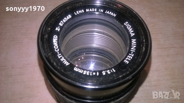 sigma-made in japan-обектив-внос франция, снимка 4 - Обективи и филтри - 26128649