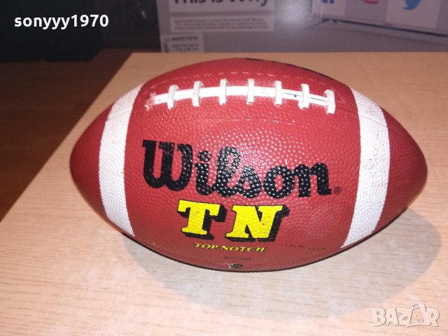 wilson tn-30x20см-топка за ръгби-внос швеция, снимка 7 - Колекции - 21517239