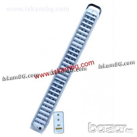 Аварийна акумулаторна лампа с 60 LED диода-код 608