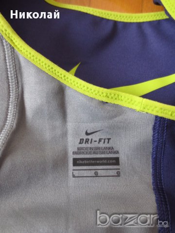 Nike shape bra wlarge swoosh , снимка 11 - Корсети, бюстиета, топове - 17538873