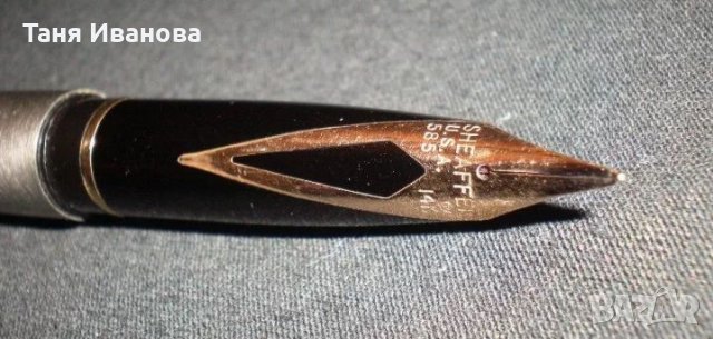 Оригинална писалка SHEAFFER U.S.A   -  14K злато, проба 585, снимка 2 - Колекции - 24583923