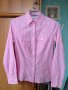 Дамска карирана риза розово и бяло каре Clockhouse М, снимка 5
