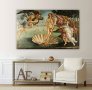 Картина Раждането на Венера- Сандро Ботичеи, репродукция, канава, класическа картина, пано № 231, снимка 1 - Картини - 22322611