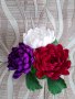 Цветя от хартия-Кълбести хризантеми, снимка 8