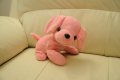 Розово плюшено куче, снимка 1 - Плюшени играчки - 16689062