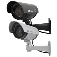 1100 Фалшива камера за видеонаблюдение Голяма, снимка 2 - Други стоки за дома - 24917034