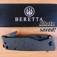 Сгъваем нож  Beretta X23A /полуавтоматичен/, снимка 2 - Ножове - 19572363