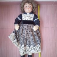 Стара голяма керамична кукла, снимка 2 - Антикварни и старинни предмети - 25715855
