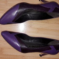 Дамски обувки среден ток малък размер-35, снимка 3 - Дамски обувки на ток - 14660075