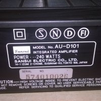 sansui au-d101 stereo amplifier-made in japan-внос швеицария, снимка 7 - Ресийвъри, усилватели, смесителни пултове - 25328785