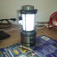 Елегантна къмпинг LED лампа с акумулатор. Свети много яко., снимка 2 - Къмпинг осветление - 14864222