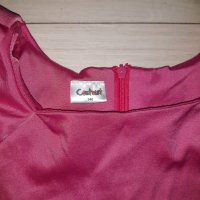 Детска розова рокля марка Conrast с панделки на раменете и с воал на полата , снимка 3 - Детски рокли и поли - 23703174