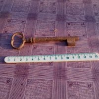 Старинен ключ, снимка 3 - Антикварни и старинни предмети - 19495696