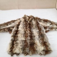 Дамско палто от естествен косъм вълк , снимка 10 - Палта, манта - 23717105