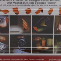 гъвкава работна Led лампа с магнити, 16 светодиода, 3 степени, Германия, снимка 5 - Лед осветление - 24609758