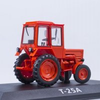 Моделче на трактор Т-25А, Владимирец, "Hachette", 1:43, снимка 6 - Колекции - 25202107