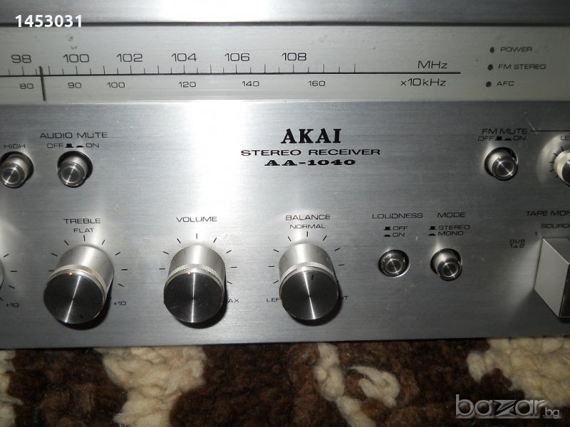Ресийвър Akai АА-1040, снимка 1