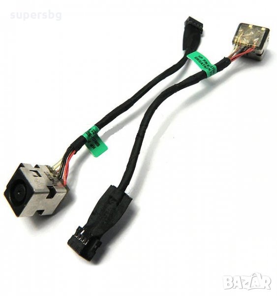 DC Jack с кабел за HP PROBOOK 4440S 4445S 4545S 4540S 676706-SD захранваща букса, снимка 1