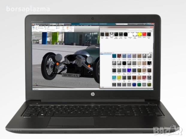 HP ZBook 15 G4, Core i7-7700HQ Quad 15.6" FHD UWVA + WebCam, 16GB 2400Mhz 1DIMM, 512GB Turbo Drive S, снимка 1