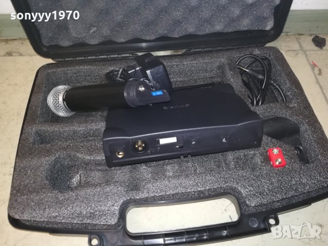 shure sm58-САМО ПРИЕМНИК С КУФАР, снимка 3 - Микрофони - 22553266