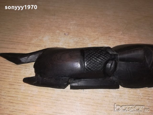 масивна дървена маска 27х7х4см-внос швеицария, снимка 10 - Колекции - 20917178